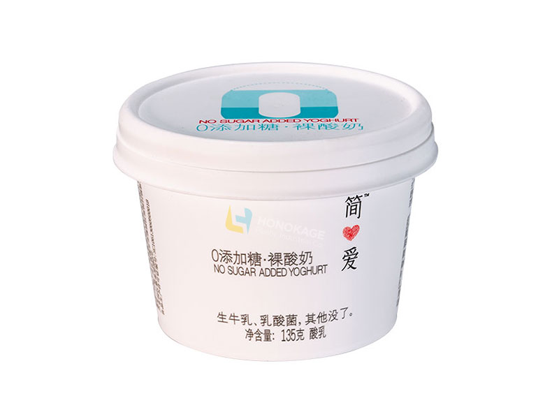 130g IML tasse de yaourt ronde