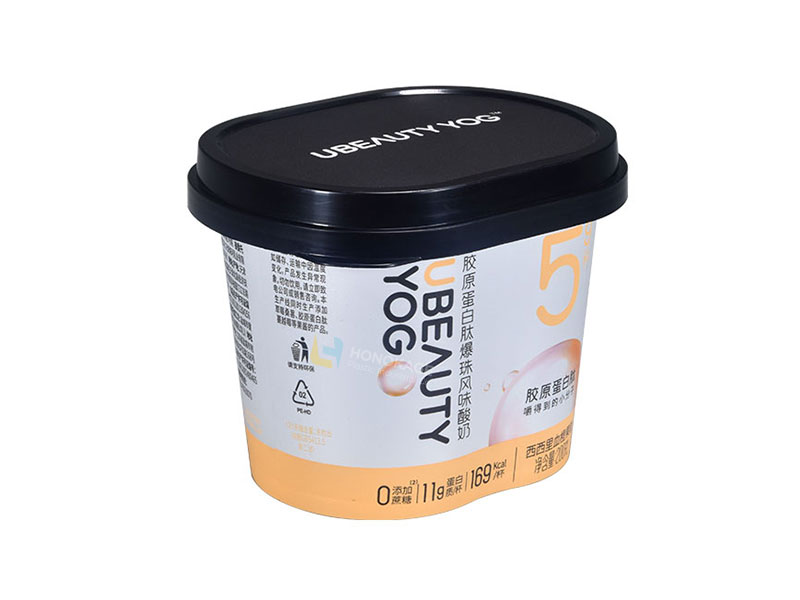 Tasse de yaourt ovale IML 260g