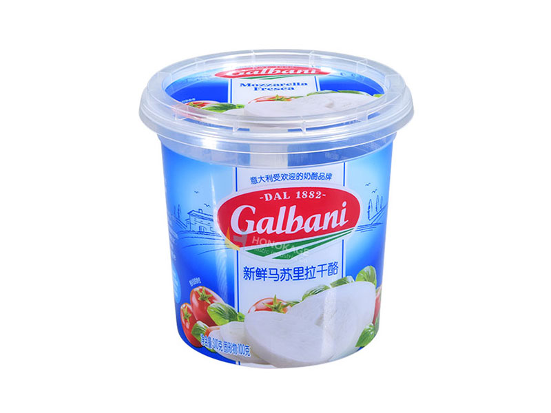 400g rond en plastique IML yaourt tasse