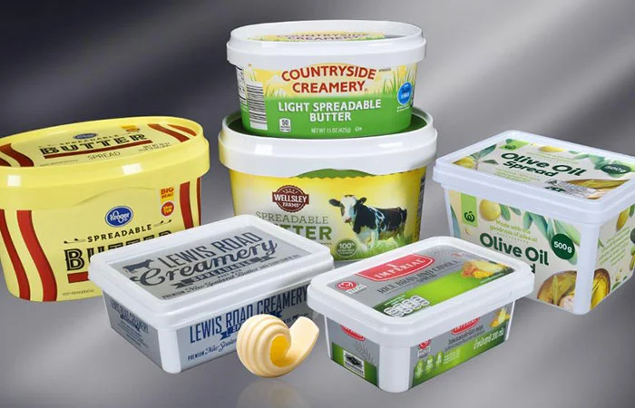 Industrie de l'emballage IML pour le beurre et la margarine